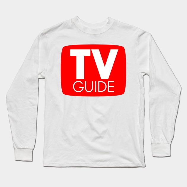 TV Guide Logo Long Sleeve T-Shirt by Sudburied